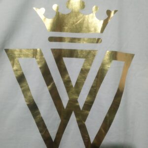 Custom T-Shirt Foil Print with ALVIEVA