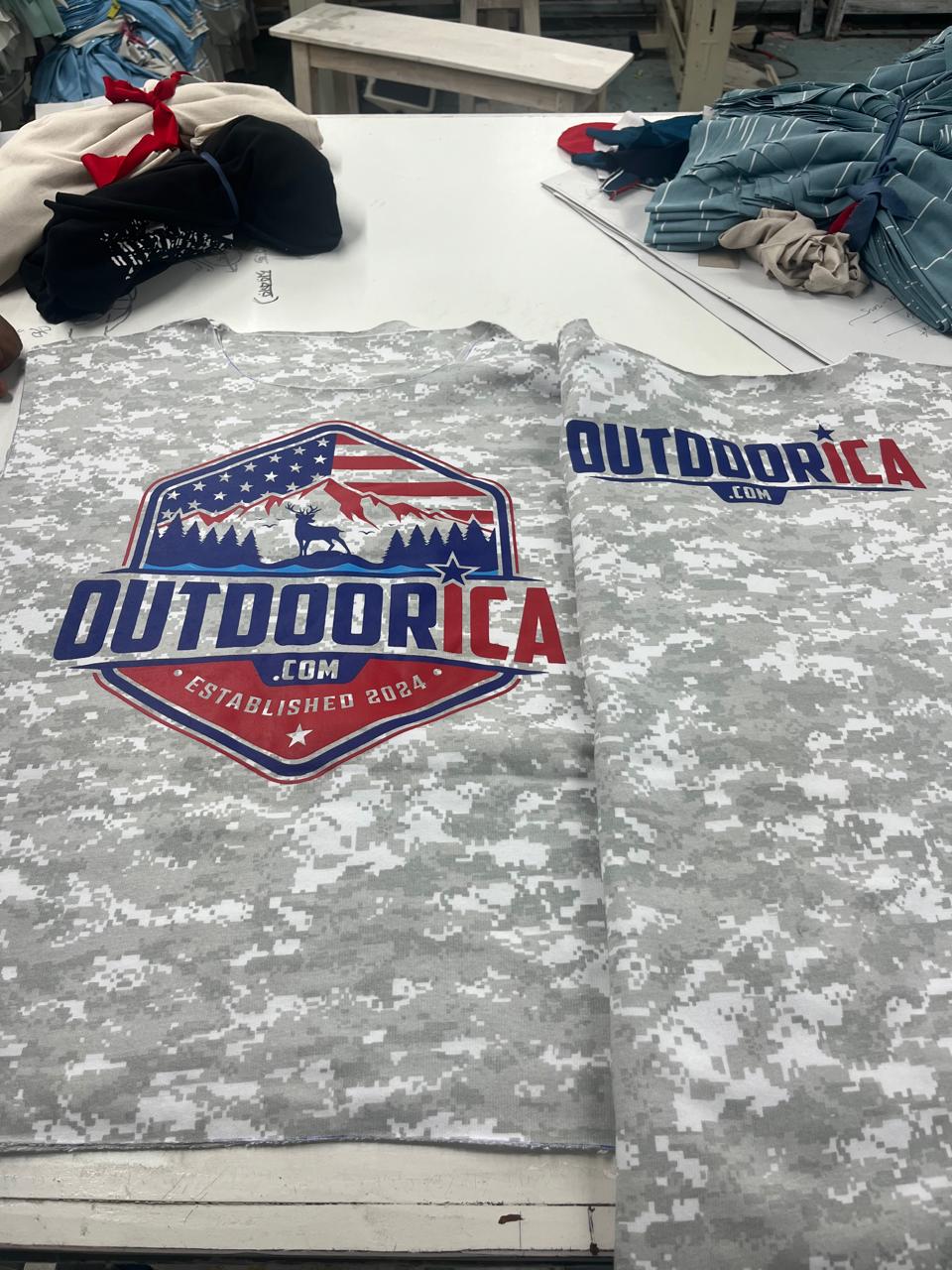 Custom Snow Camo Hoodie Printing | USA Made - Image 3
