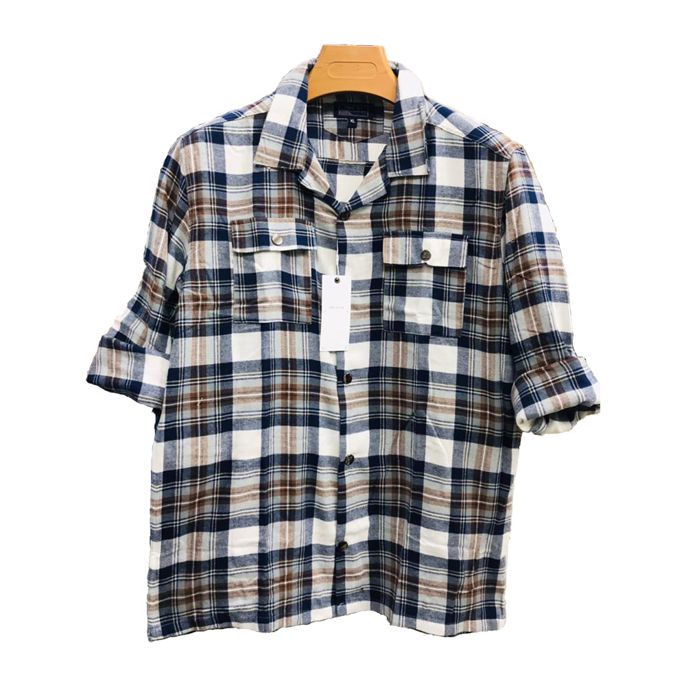 Unisex Premium Cotton Flannel Checked Shirt