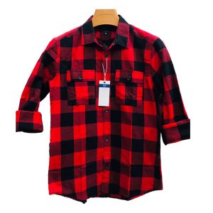 Men’s Plaid Flannel Long Sleeve Casual Shirt – Spring & Autumn Collection