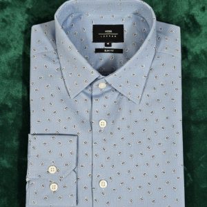 Premium Cotton Patterned Multi-Color Long Sleeve Shirt